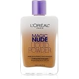 L'Oreal Paris Magic Nude Liquid Powder Bare Skin Perfecting Makeup SPF 18, 0.91 Ounce