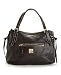 Dooney & Bourke Calf Leather Large Nina Bag Black