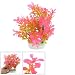 Como Aquarium Fish Tank Plastic Two-tone Lobelia Cardinalis Plants Decoration