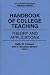 Books : Handbook of College Teaching: Theory and Applications (The Greenwood Educators' Reference Collection)