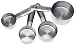 Oneida Raffia 4-Piece Measuring Cup Set in Brushed Stainless Steel