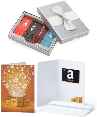 $50 Brinker Gift Card and a $10 Amazon.com Gift Card in a Greeting Card