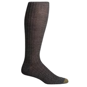 <b>Gold Toe Men's Windsor Wool Over the Calf Dress Sock, 3-Pack</b>