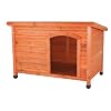 Flachdach-Hundehütte Niko - - Größe L: 104 cm x 66 cm x 70 cm