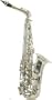 Signature Music Silver Alto Saxophone Sax Brand New With Case 2710N