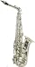 Signature Music Silver Alto Saxophone Sax Brand New With Case 2710N