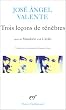 Trois le�ons de t�n�bres - Mandorle - L'Eclat