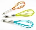 Fouet inox embout silicone couleur HP* - ELO BAUMALU - 3216380401994