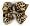 ~ Blooming Bows Leopard Grosgrain Twist Hair Bow Clippie Hot Pink