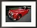 1956 Jaguar XK 140 Convertible Coupe Photos To Go Collection Framed Photographic Poster Print, 21x17