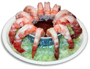Shrimp Cocktail Special, 2 Pounds Cooked Shrimp by Fresh Choice Seafood