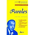 Paroles, Jacques Pr�vert