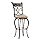 Hillsdale Pompei Swivel Bar Stool