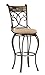 Kitchen & Housewares : Hillsdale 4442-830 Pompei Swivel Bar Stool