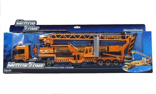 Childrens Toyshop  Toys : Motor Zone Super Construction Crane