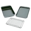 Nordic Ware 43210 Toaster Oven 3-Piece Baking Set