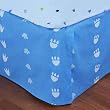 Dinosaurland Twin Cotton Bed Skirt by Olive Kids