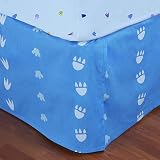 Dinosaurland Full Cotton Bed Skirt by Olive Kids by Olive Kids