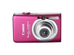 Canon PowerShot SD1200IS 10 MP Digital Camera with 3x Optical Image Stabilized Zoom and 2.5-inch LCD (Pink/Red)