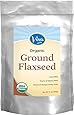Viva Labs - The BEST Organic Ground Flax Seed, Proprietary Cold-milled Technology, 15 oz