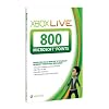 Carte Xbox Live 800 Microsoft points