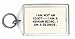 I am not an Idiot----I am a human being. I am a Blonde. Keychain