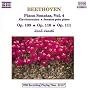 Beethoven - Piano Sonatas, Vol. 4, Op.109, Op. 110, Op. 111.