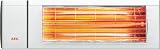 AEG 229954 IR Comfort 2024 Infrarot-Kurzwellenheizstrahler 2000 W, 230 V, weiß, IP 24
