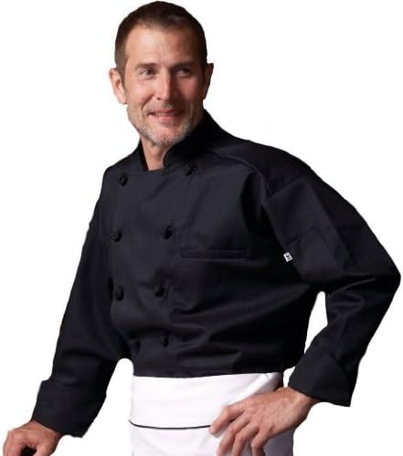 Uncommon Threads 100% Cotton Twill Executive Chef Coat