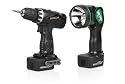 Hitachi DS 12 DVF 3 SET Akku-Bohrschrauber 2 x 1,4 AH