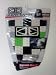 Ocean & Earth Team Check Pro Series Surfboard Traction Pad in Black/White/Green