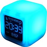 Aurora Colour Changing Clock