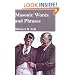 Masonic Words and Phrases