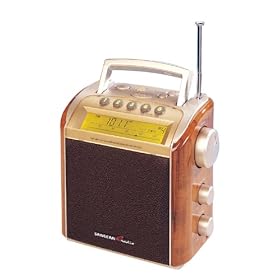 Sangean PR-D2 AM/FM/TV Stereo Digital Q-Radio (Gold)