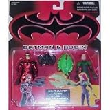 Batman & Robin Night Hunter Robin vs. Evil Entrapmeny Poison Ivy Set by Kenner