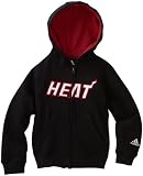 NBA Toddler Miami Heat Full Zip Hoodie - R24C8Ghe (Black, 4T)