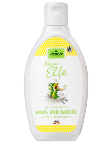Alverde Baby Haut- und Badeöl Bio-Gänseblümchen, 