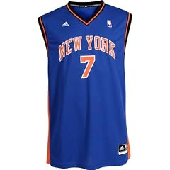 Adidas New York Knicks Trikot #7 Carmelo Anthony Herren Farbe: blau/orange/schwarz