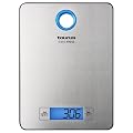 Taurus - Balanza Cocina Easyinox, 1 Gr A 5Kg, Digital, Pantalla Lcd, Func. Tara, Acabado Acero Inoxidable.