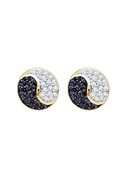 10KT Yellow Gold 0.36 CTW Diamond Fashion Earring