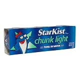 Starkist Chunk Light Tuna in Water, 3-Count Packages (Pack of 8)