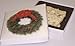 Scott's Cakes 1 lb. White Chocolate Cashew Bark in a Wreath Box