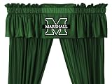 Marshall Thundering Herd ( University Of ) NCAA 88x14 Inches Locker Room Window Valance
