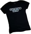 Quantum Leap TV Show Logo Crop Sleeve Fitted Juniors T-Shirt