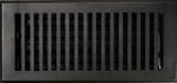 Hamilton Decorative HVF-1212BN Brushed Nickel Flat 12 X 12 Bronze Floor Flat Vent