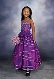 Clarissa Long Flower Girl Dress with Schiffli Lace