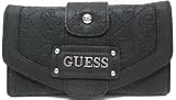 Guess Salute Slim Clutch Wallet Handbag, Black Reviewed