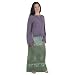 Green & Purple Paisley Ladies Skirt