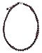Garnet and amethyst strand necklace, 'Grape title=