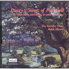 Parry: Songs of Farewell Partsongs